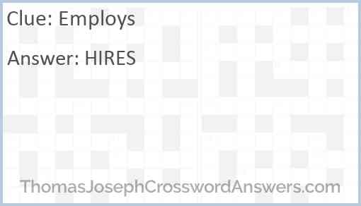Employs Answer