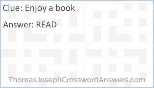 Enjoy a book Answer