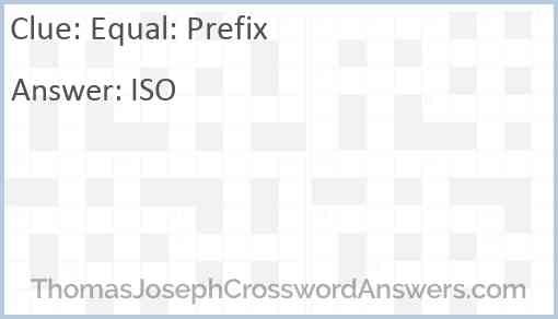 Equal: Prefix Answer