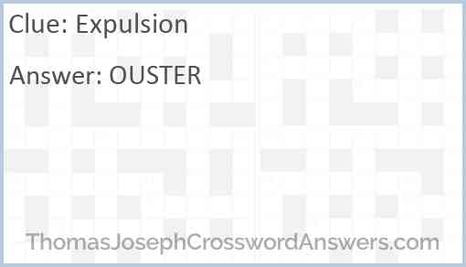 Expulsion Answer