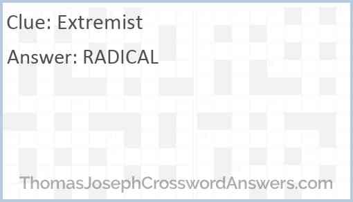 Extremist Answer