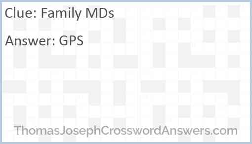 Family MDs Answer