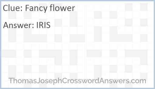 Fancy flower Answer