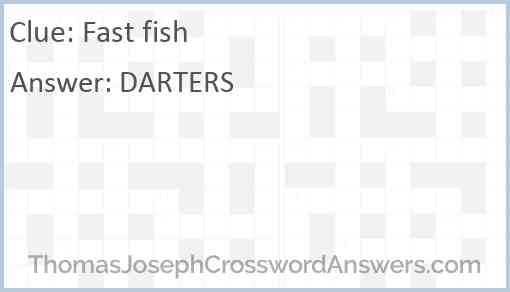 Fast fish Answer