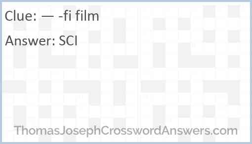 — -fi film Answer