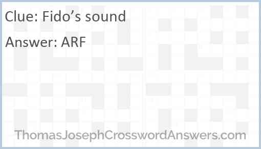 Fido’s sound Answer