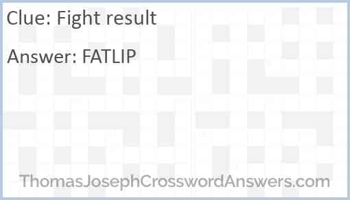 Fight result Answer
