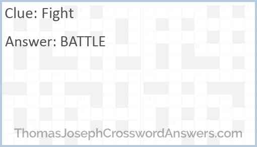 Fight Answer