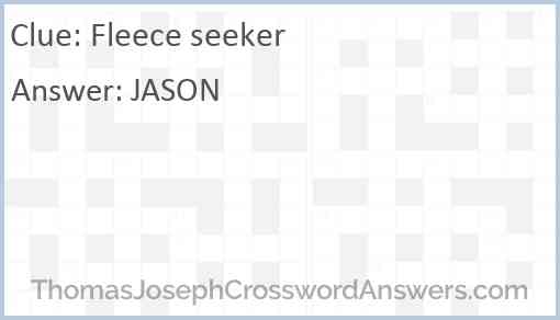 Fleece seeker Answer