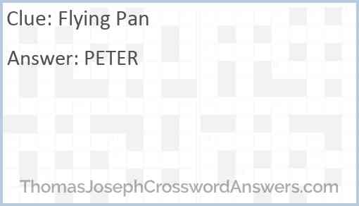 Flying Pan Answer