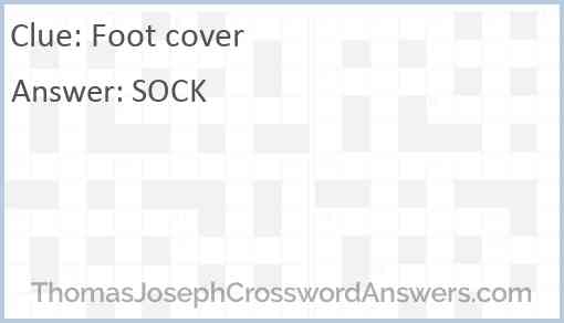 Foot cover Answer