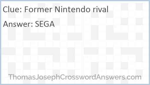 Former Nintendo rival Answer