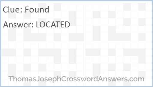 Found Answer