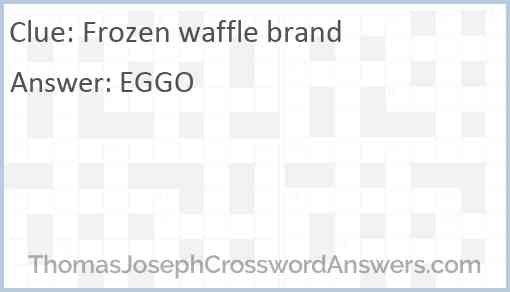 Frozen waffle brand Answer