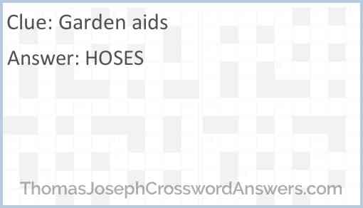 Garden aids Answer