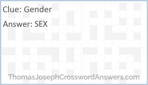 Gender Answer