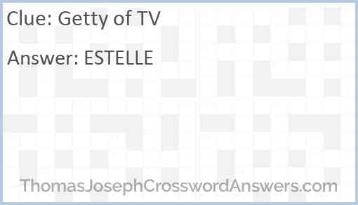 Getty of TV Answer