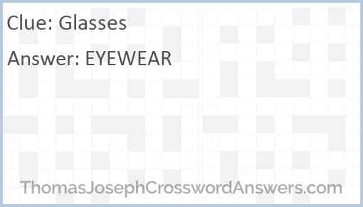 Glasses Answer