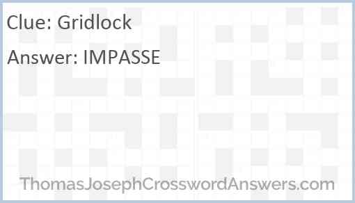 Gridlock Answer