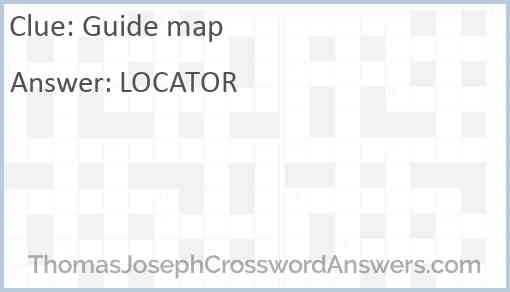 Guide map Answer