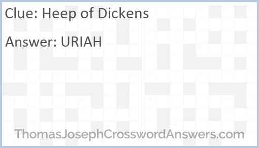 Heep of Dickens Answer