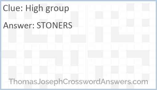 High group Answer