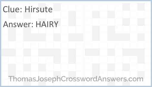 Hirsute Answer