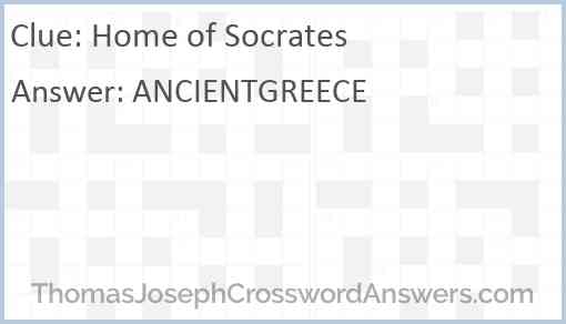 Home of Socrates Answer