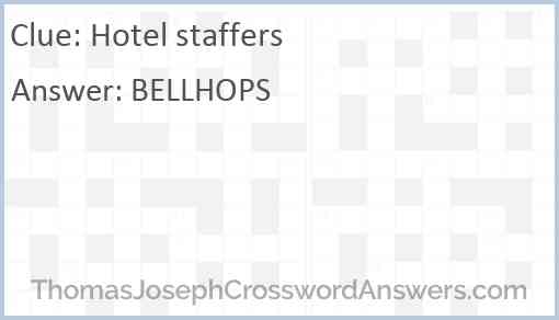 Hotel staffers Answer