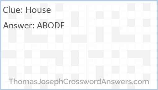 House Answer
