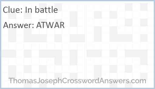 In battle Answer