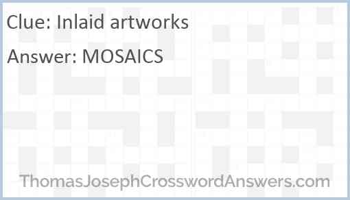 Inlaid artworks Answer