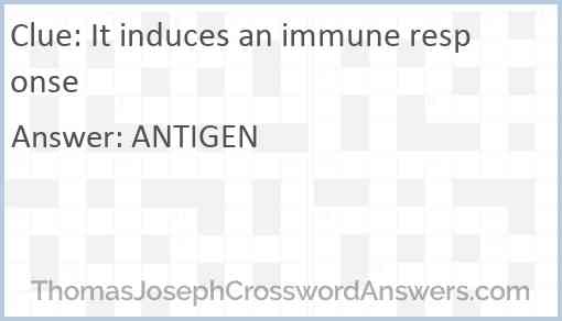 It induces an immune response Answer