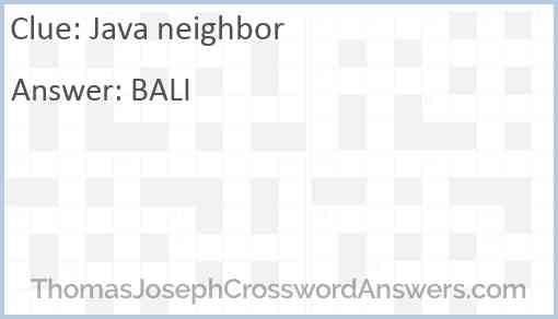 Java neighbor Answer
