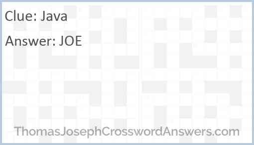Java Answer