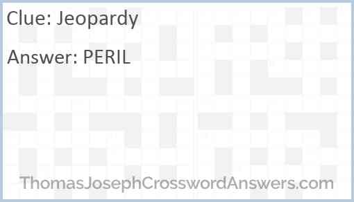 Jeopardy Answer
