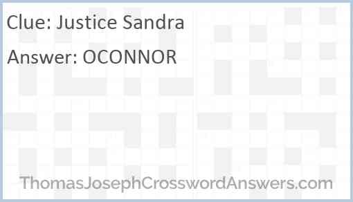 Justice Sandra Answer