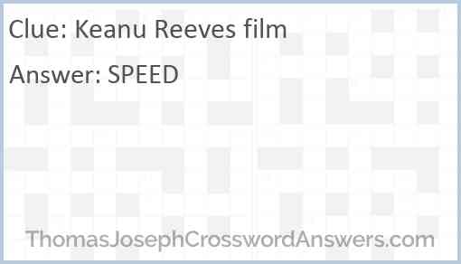 Keanu Reeves film Answer