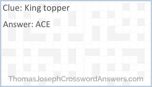King topper Answer