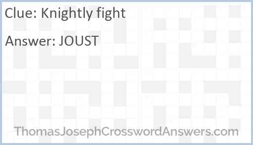 Knightly fight Answer