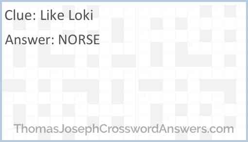 Like Loki Answer