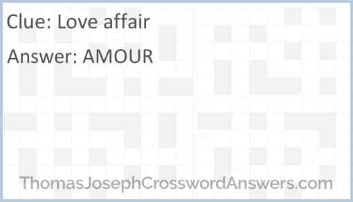 Love affair Answer