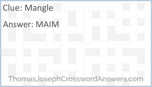 Mangle Answer