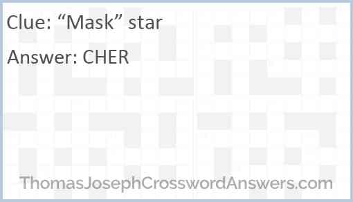 “Mask” star Answer