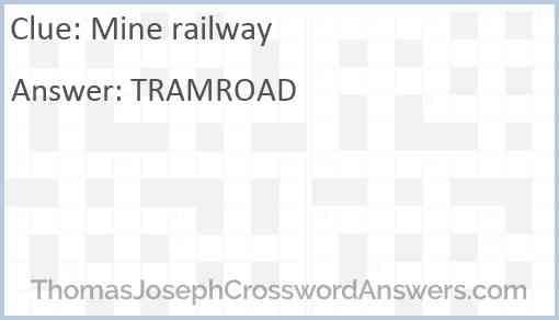 Mine railway Answer