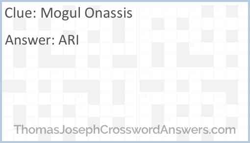 Mogul Onassis Answer