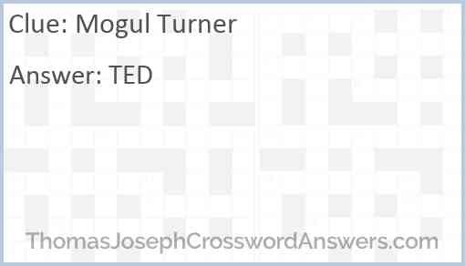 Mogul Turner Answer