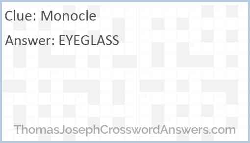 Monocle Answer