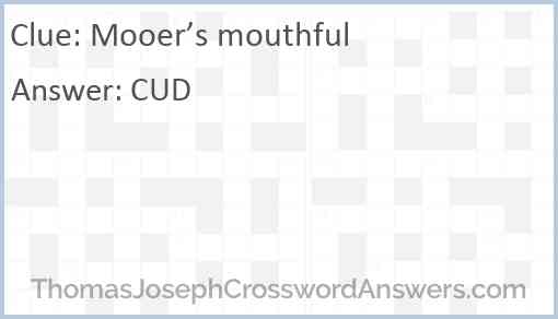 Mooer’s mouthful Answer