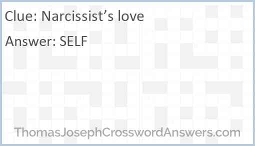 Narcissist’s love Answer